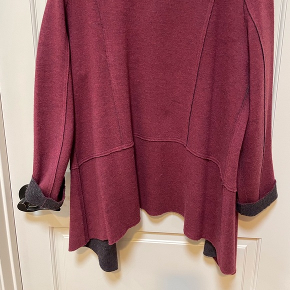 Eileen Fisher Boiled Wool Jacket - Picture 2 of 5
